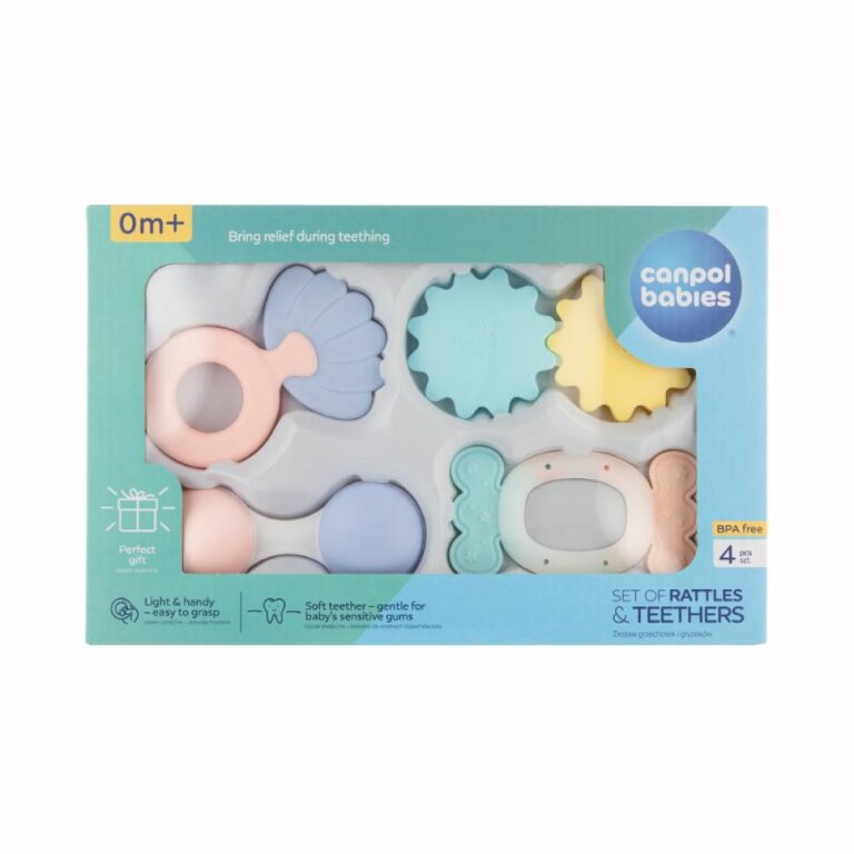 Набір перших брязкалець Pastel Canpol babies 79/401