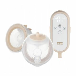 Молоковідсмоктувач подвійний мобільний MilkShell Canpol babies 20/106