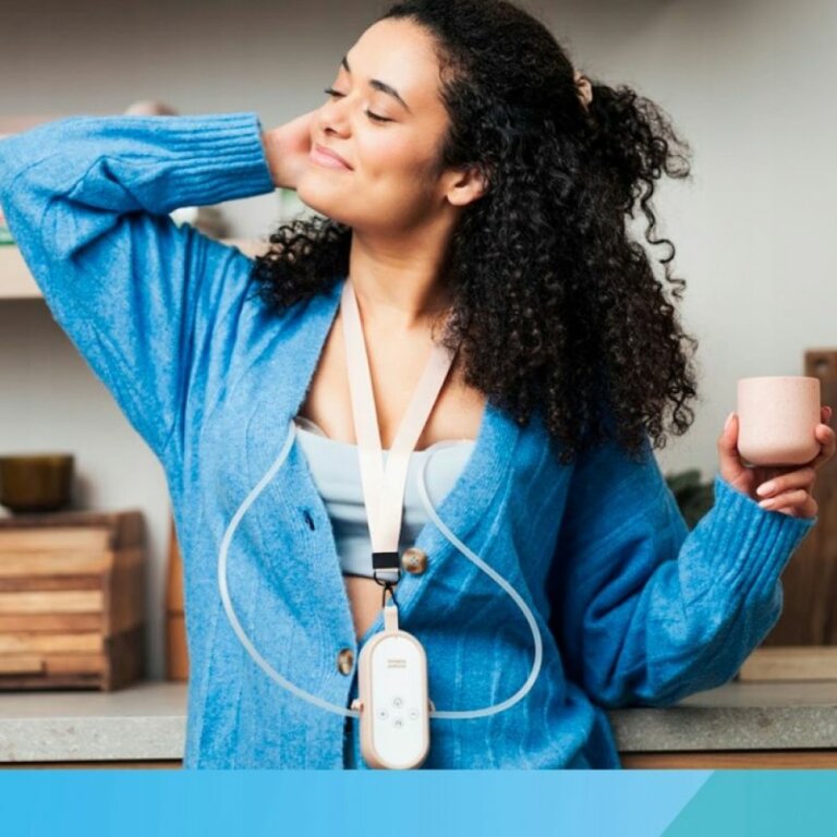 Молоковідсмоктувач подвійний мобільний MilkShell Canpol babies 20/106