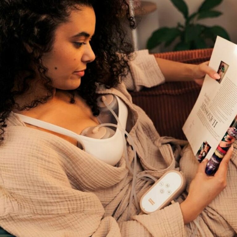 Молоковідсмоктувач подвійний мобільний MilkShell Canpol babies 20/106