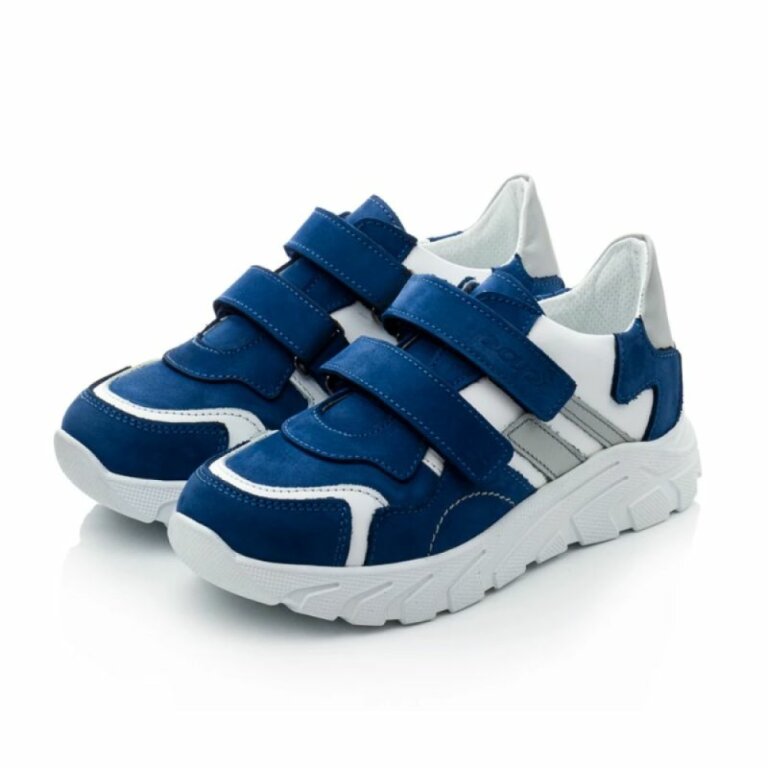 Кросівки для хлопчиків PAPI 10473 (білий/синій)