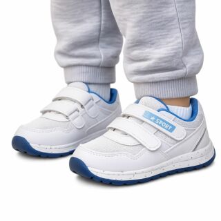 Кросівки дитячі для хлопчиків Weestep біло-блакитні (R931153142 W)