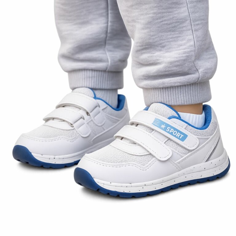Кросівки дитячі для хлопчиків Weestep біло-блакитні (R931153142 W)