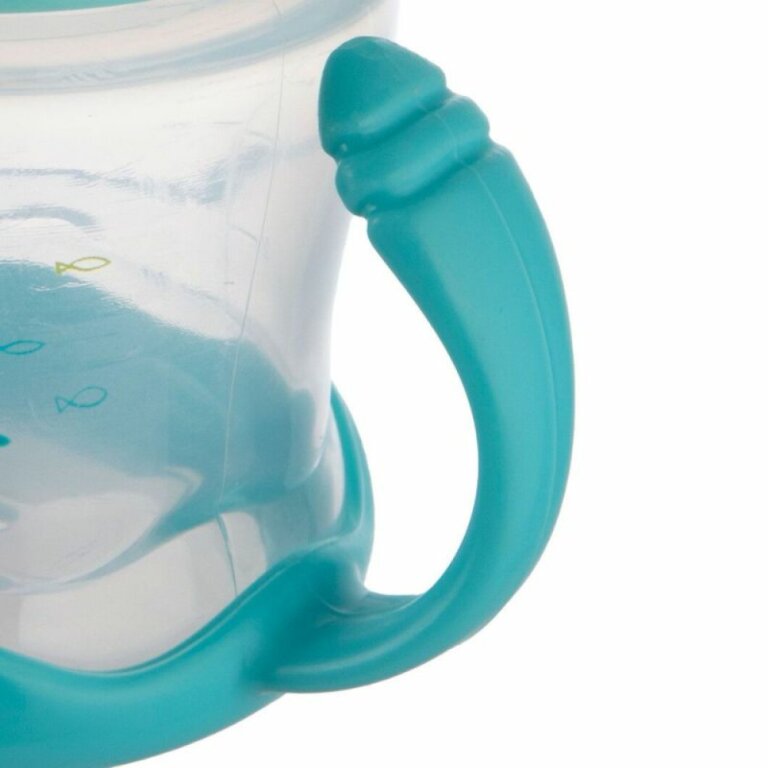 Кружка непроливайка Canpol babies - Sweet fun - 180 мл синя 57/300_blu
