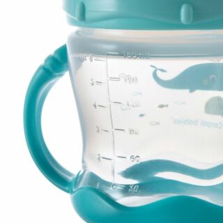 Кружка непроливайка Canpol babies - Sweet fun - 180 мл синя 57/300_blu