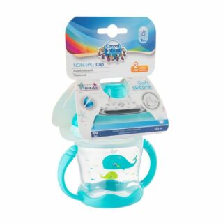 Кружка непроливайка Canpol babies - Sweet fun - 180 мл синя 57/300_blu