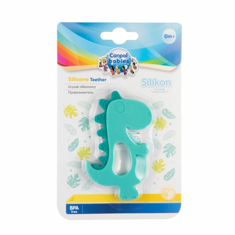 Іграшка-прорізувач силіконова Динозавр Canpol babies 51/006
