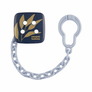 Ланцюжок до пустушки GOLD блакитний Canpol babies 2/440_blu