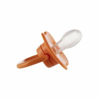 Пустушка силіконова Canpol babies симетрична 0-6 міс CUTE ANIMALS - оранжевий 34/924_ora