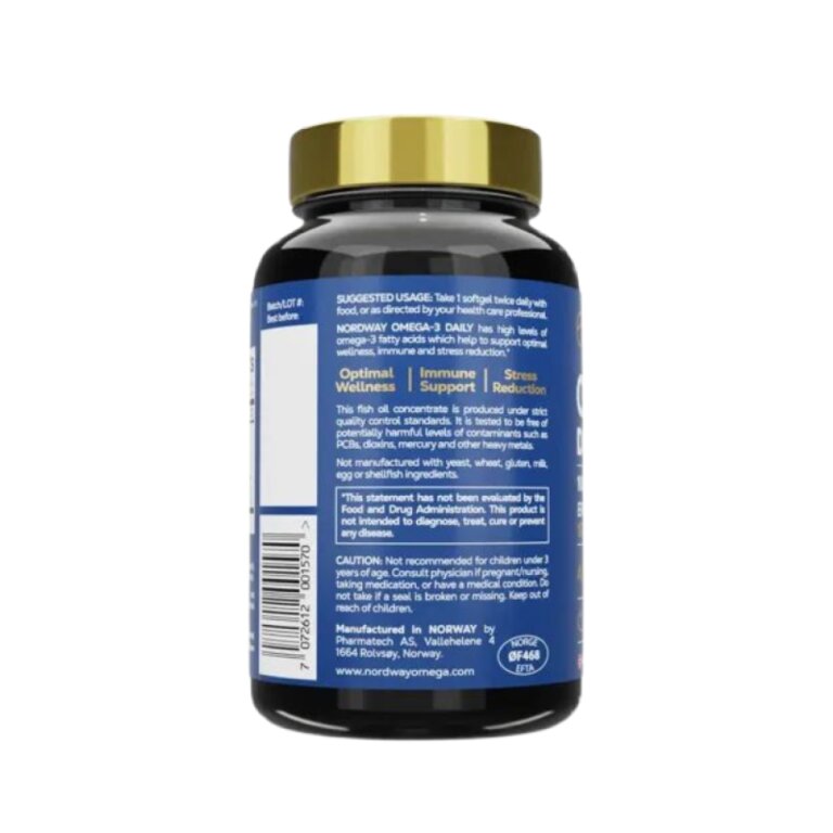 Дієтична добавка NORDWAY Daily OMEGA-3 1000мг у м'яких капсулах №30