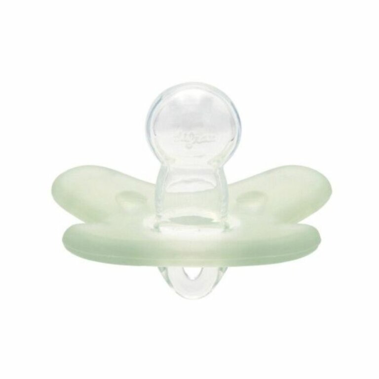 Пустушка силіконова симетрична Canpol babies 100% силікон 0-6 міс 1 шт. - зелена 24/001_gre