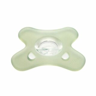 Пустушка силіконова симетрична Canpol babies 100% силікон 0-6 міс 1 шт. - зелена 24/001_gre