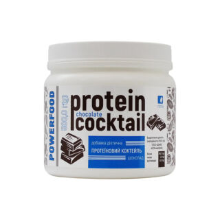 Протеїновий коктейль POWERFOOD шоколад, банка 500,0 Г(g)
