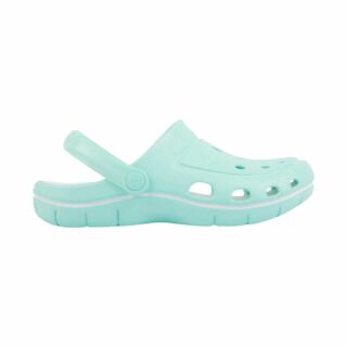 Сабо (крокси) COQUI жіночі JAMPER (6352 Lt.Mint/White) м'ятний/білий