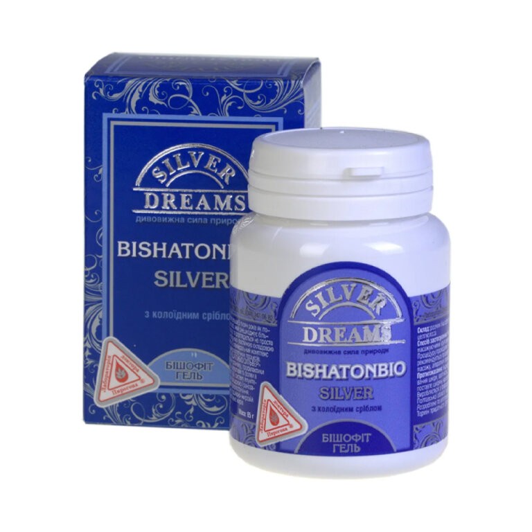 Гель для професійних апаратних процедур Bishatonbio Silver натуральний 85 г
