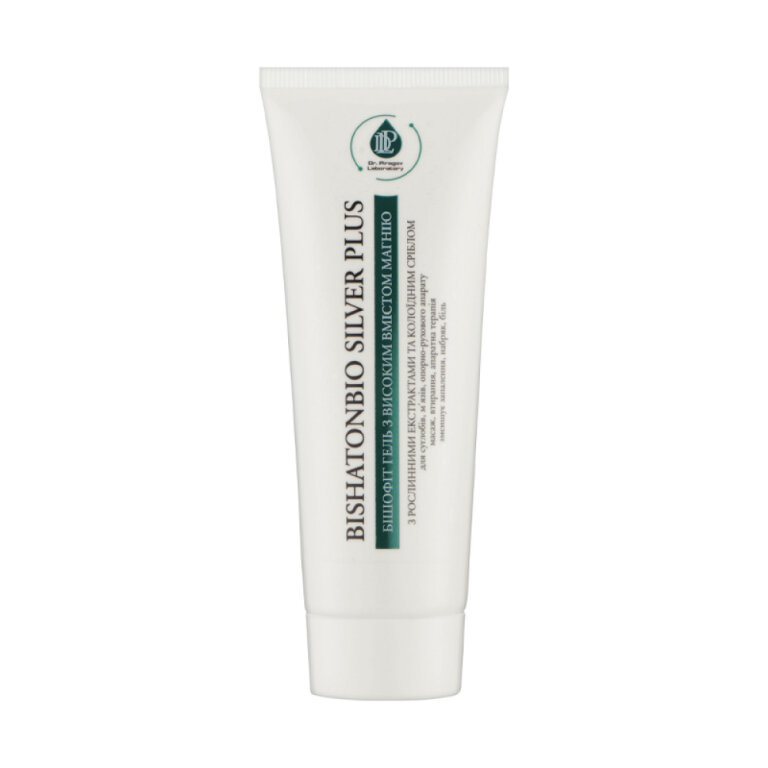 Гель для професійних апаратних процедур BISHATONBIO SILVER PLUS натуральний 60 мл
