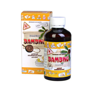 Детский хвойный экстракт для приготовления ванн BAMBINO натуральный 200 мл.