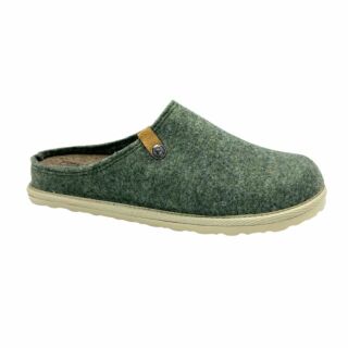 Жіночі домашні капці Fischer Markenschuh 655004 з повсті, зі знімною анатомічною устілкою, зелені