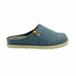 Жіночі домашні капці Fischer Markenschuh 655004 з повсті, зі знімною анатомічною устілкою, блакитні