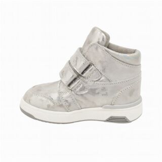 Дитячі ортопедичні черевики Ortomedica 113-06 сріблясті, 2 застібки