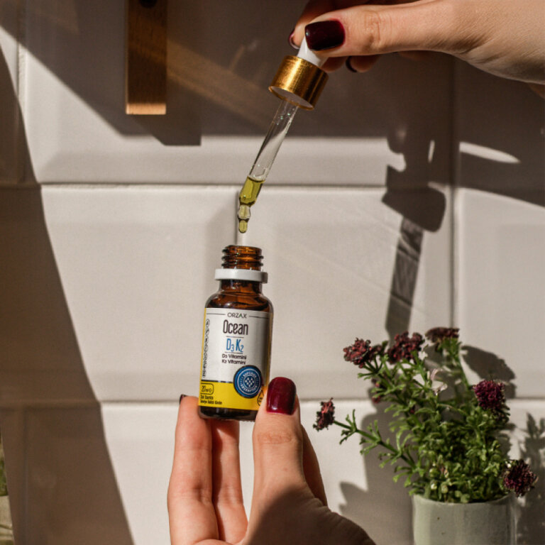Диетическая добавка ORZAX Ocean D3K2 капли, 20 мл