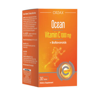 Диєтична добавка ORZAX Ocean Вітамін С 1000мг, 30 пігулок