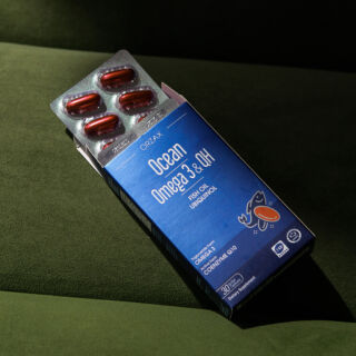 Диєтична добавка ORZAX Омега-3 + QH м`які капсули, 30 капсул