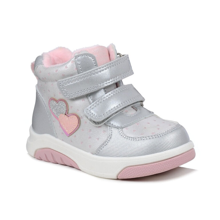 Демісезонні черевики для дівчинки American Club XD 177 сірий