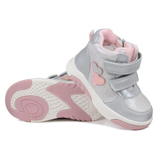 Демісезонні черевики для дівчинки American Club XD 177 сірий