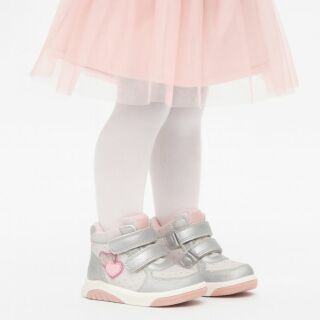 Демісезонні черевики для дівчинки American Club XD 177 сірий