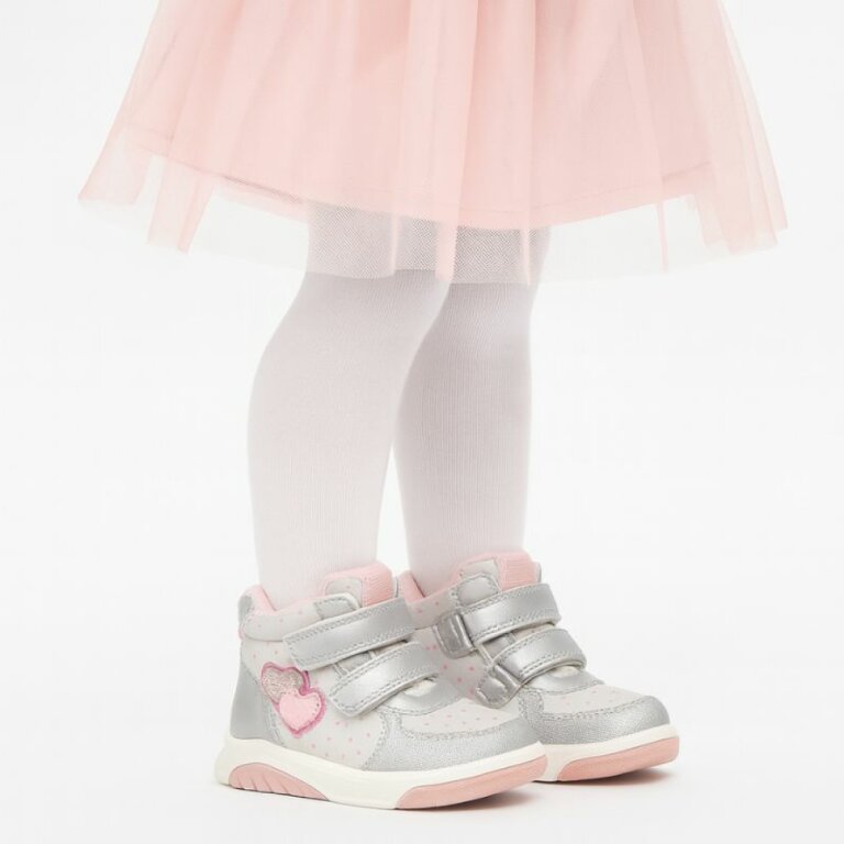 Демісезонні черевики для дівчинки American Club XD 177 сірий