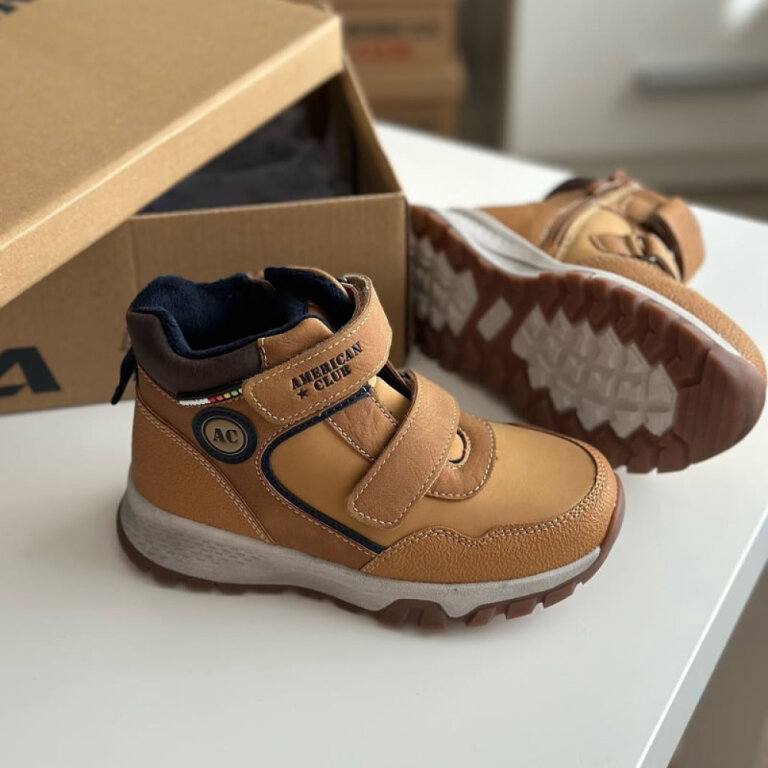 Демісезонні черевики American Club XD 167 коричневі