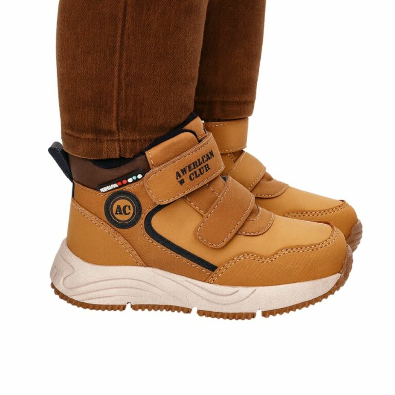 Демісезонні черевики American Club XD 167 коричневі