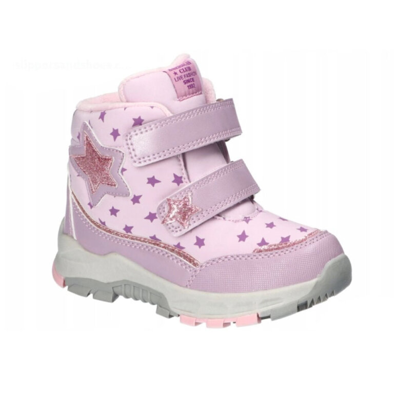 Зимние сапоги для девочек American Club ES 200 розовые