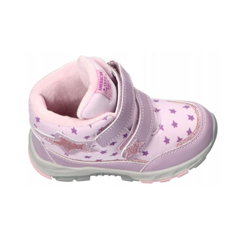 Зимние сапоги для девочек American Club ES 200 розовые