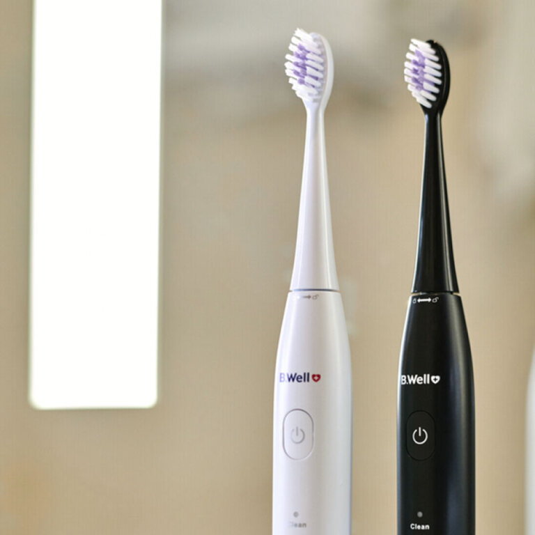 Зубна щітка електрична звукова, чорний колір B.Well PRO-850
