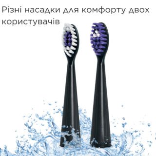 Зубна щітка електрична звукова, чорний колір B.Well PRO-850