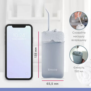 Іригатор B.Well PRO-913 з чохлом, кабель micro USB, без адаптера