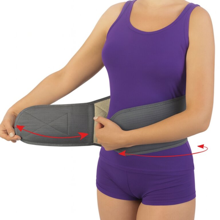 Бандаж протирадикулітний зігріваючий 2В 3052