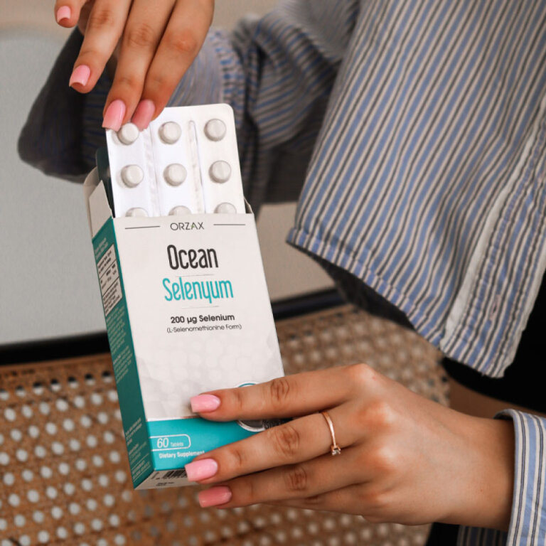 Диєтична добавка ORZAX Ocean Селен 200 мкг, 60 пігулок