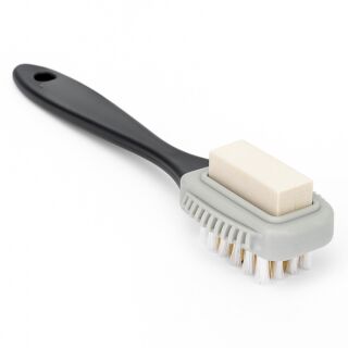 Щітка Coccine для замші та нубука Чорна