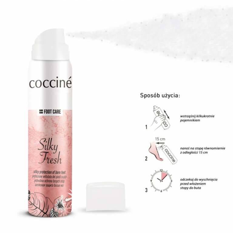 Пом'якшувальний бальзам Coccine Silky Fresh для ніг 100 мл