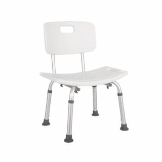 Cтілець для душу алюмінієвий зі спинкою Ortomedica CA701 OPC