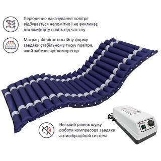 Протипролежневий матрац з компресором Heaco M01