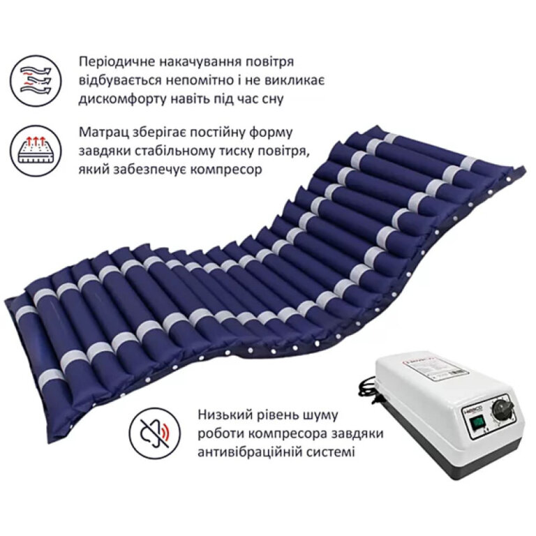 Протипролежневий матрац з компресором Heaco M01
