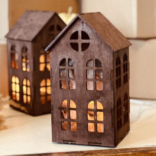 Соляна лампа “Корзина “Будинок” 4кг