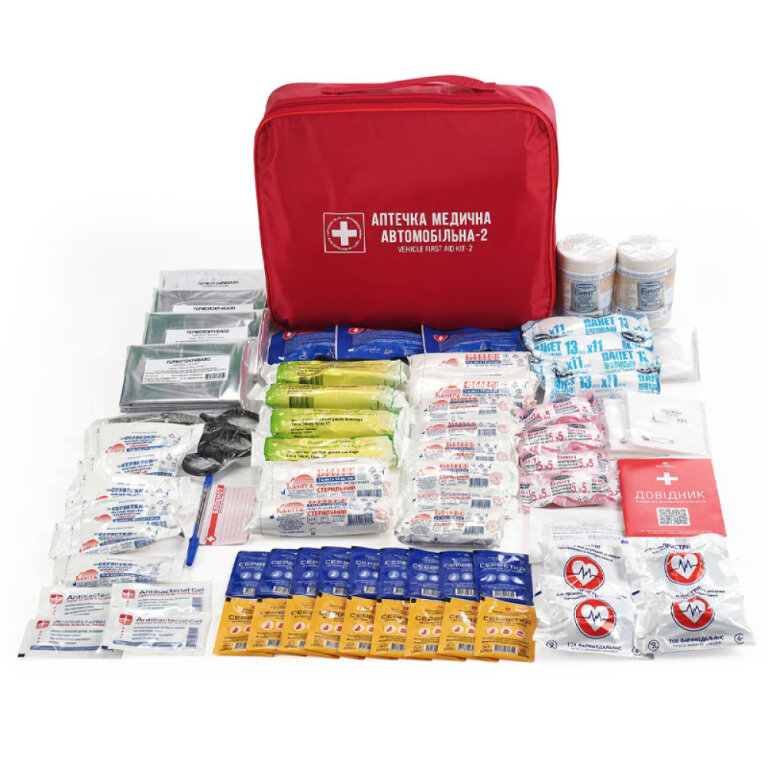 Аптечка медична автомобільна-2 АМА -2 № 2 ДСТУ 3961-2000 зміна №2
