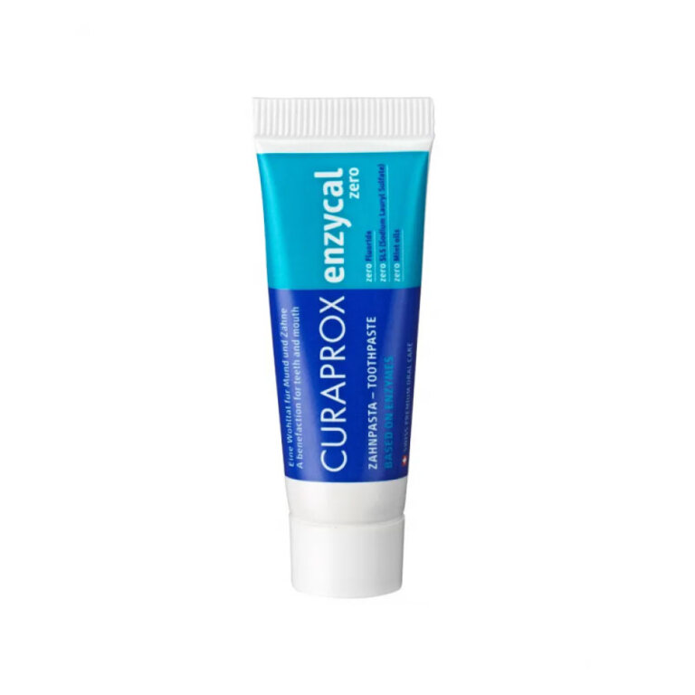 Зубна паста CURAPROX Zero mini ферментна Enzycal без фтору, 10 мл., RDA - 60