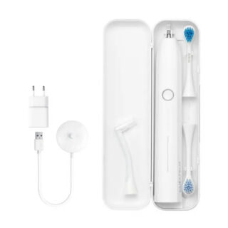 Зубна щітка звукова CURAPROX CHS 100 Ortho Hydrosonic PRO (7 режимів роботи, 3 різні насадки CuraCurve, тревел-кейс, зарядний прис)