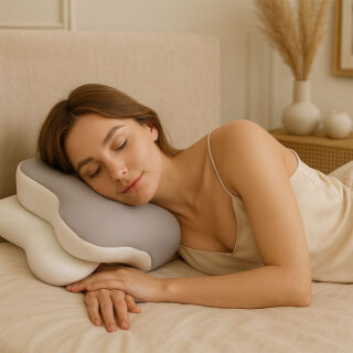 Анатомическая подушка для сна Ortomedica DreamForm 7041 с эффектом памяти